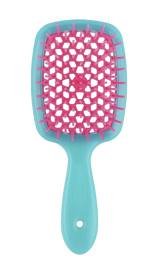 Superbrush Small Щітка для волосся бірюзово-рожева