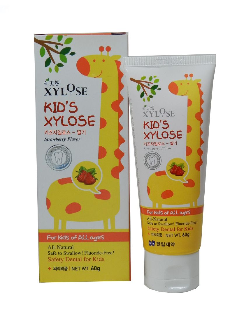 Xylose Kids Клубника зубная паста детская